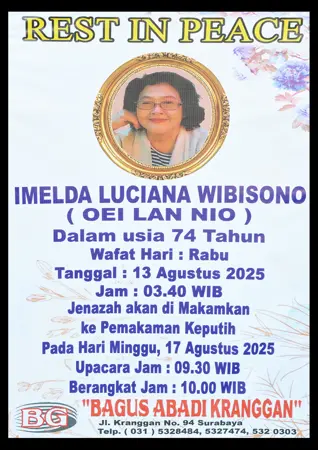 Imelda Luciana Wibisono first banner