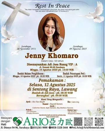 Jenny Khomaro first banner