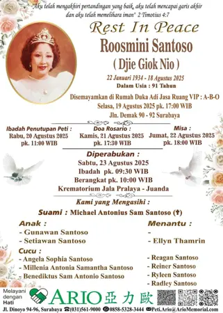 Rosmini Santoso first banner