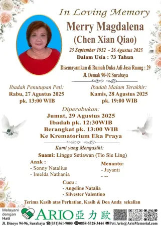 Merry Magdalena first banner