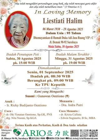 Liestiati Halim first banner