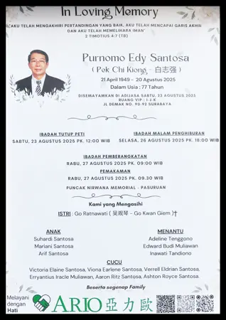 Purnomo Edy Santosa first banner