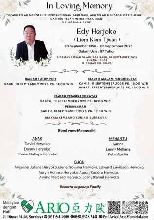 Edy Herjoko first banner