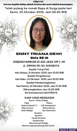 Enny Triana Dewi first banner