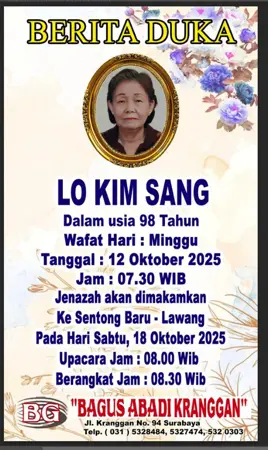 Lo Kim Sang first banner