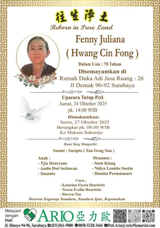 Fenny Juliana first banner