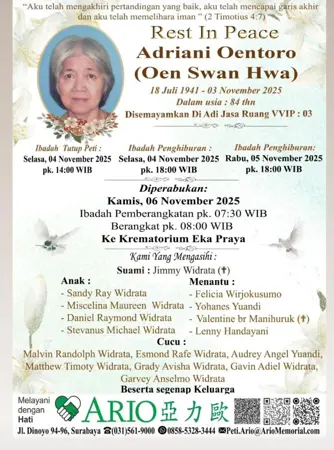 Adriani Oentoro first banner