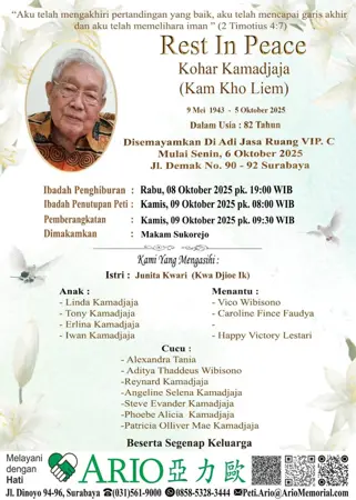 Kohar Kamadjaja first banner