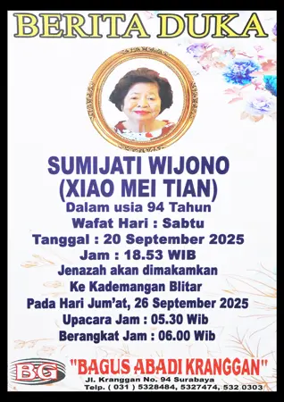 Sumijati Wijono first banner