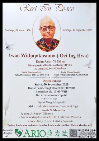 Iwan Widjajakusuma first banner