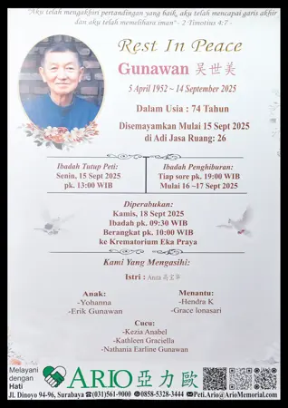 Gunawan first banner