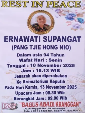 Ernawati Supangat first banner