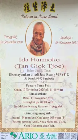 Ida Harmoko first banner
