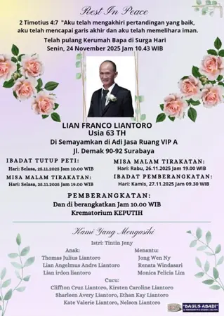 Lian Franco Liantoro first banner