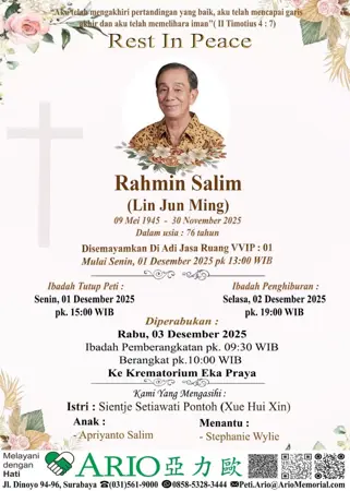 Rahmin Salim first banner