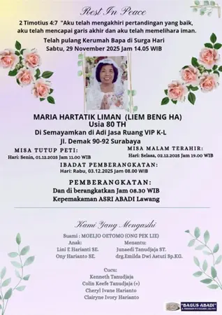 Marian Hartatik Liman first banner