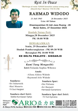 Rahmad Widodo first banner