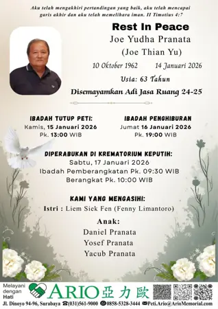 Joe Yudha Pranata first banner