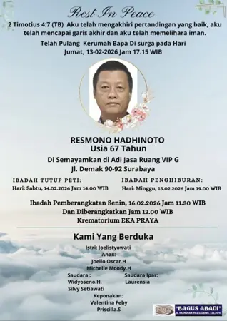 Resmono Hadhinoto first banner