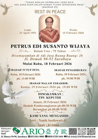 Petrus Edi Susanto Wijaya first banner