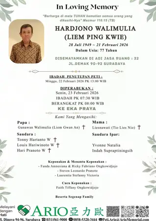 Hardjono Walimulia first banner