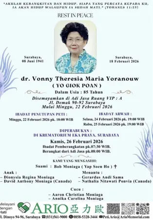Dr. Vony Theresia Maria Yoranouw first banner