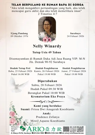 Nelly Winardy first banner