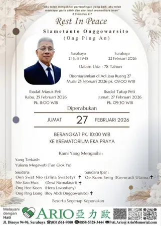 Siametanto Onggowarsito first banner