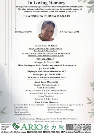 Fransisca Purnamasari first banner