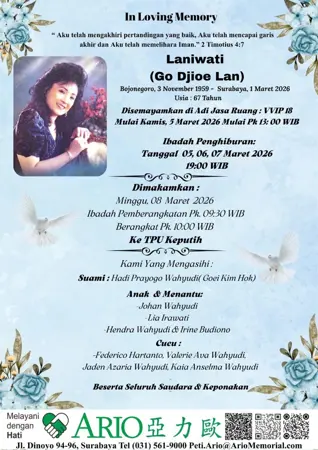 Laniwati first banner
