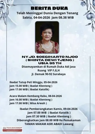 Ny. Jd. Soegiharto Njoo first banner