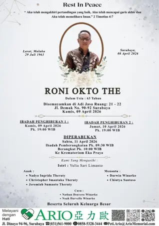 Roni Okto The first banner