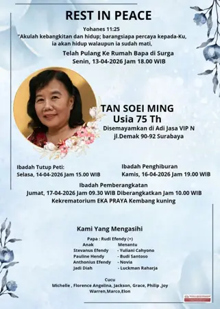 Tan Soei Ming first banner