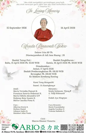 Ursula Rinawati Tjokro first banner
