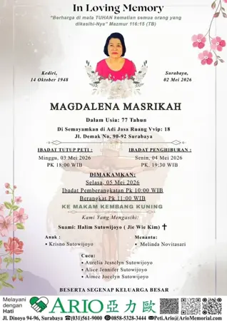 Magdalenna Masrika first banner