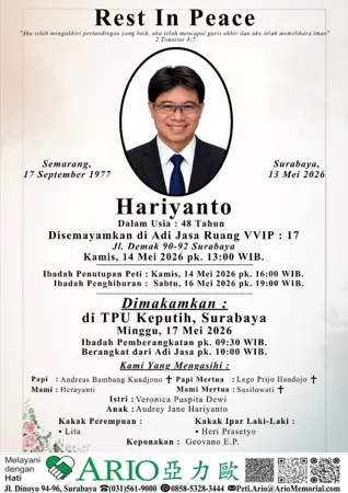 Hariyanto first banner