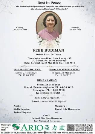 Febe Budiman first banner