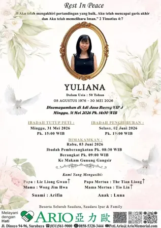 Yuliana first banner