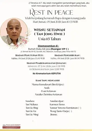 Wisnu Setiawan first banner