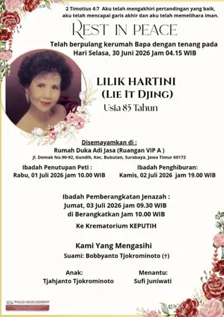 Lilik Hartini first banner