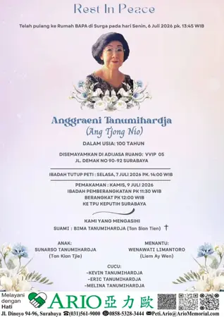 Anggraeni Tanumihardja first banner