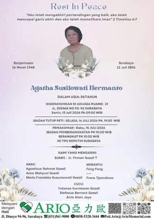 Agatha Susilowati Hermanto first banner