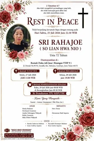 Sri Rahajoe first banner