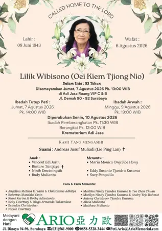 Lilik Wibisono first banner