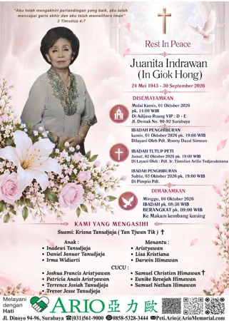 Juanita Indrawan first banner